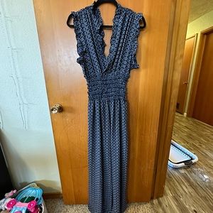 Max Studio Navy Jumpsuit